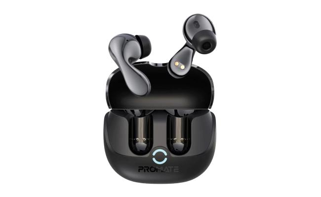 promate Baton High-Definition Hybrid ANC TWS Earbuds with IntelliTouch